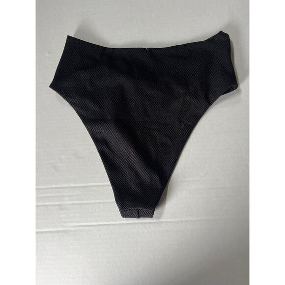 Aerie Black High Cut Cheeky Bottom - Picture 1 of 3